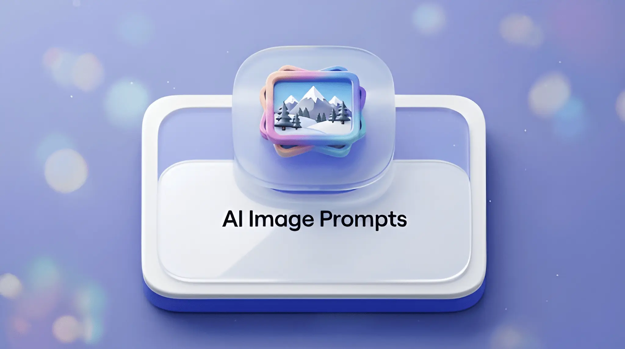 AI image prompt examples showing generated artwork