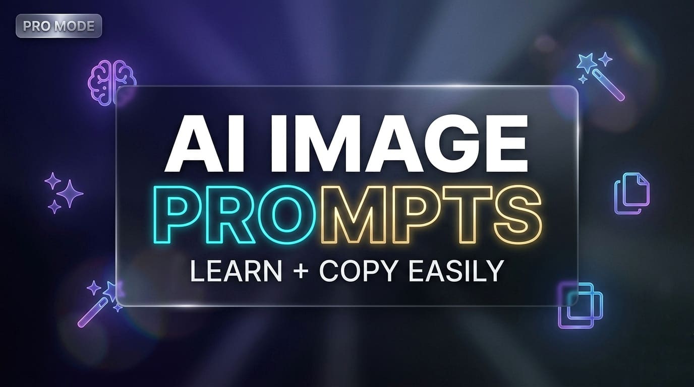 AI generated images showing various prompt styles 2025