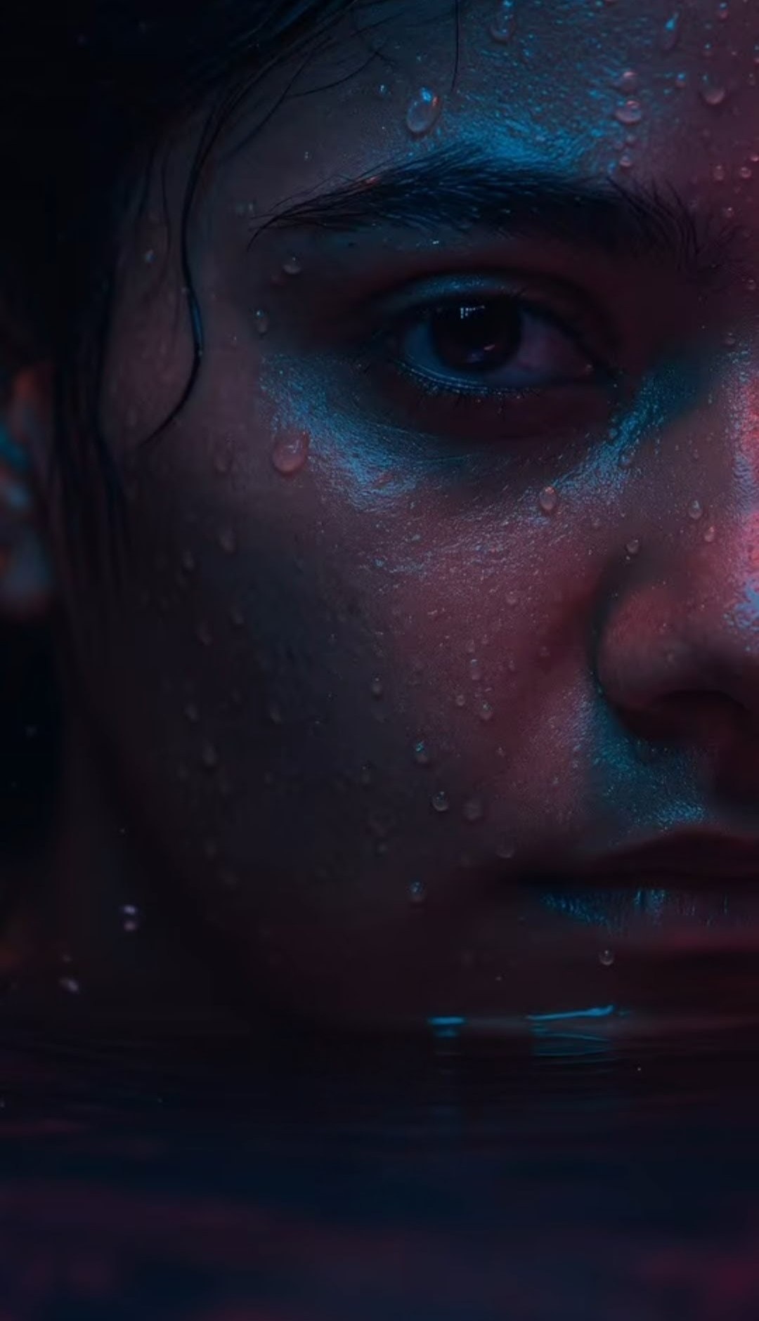 Cinematic Close-Up Portrait AI prompt – realistic cinematic photo editing image