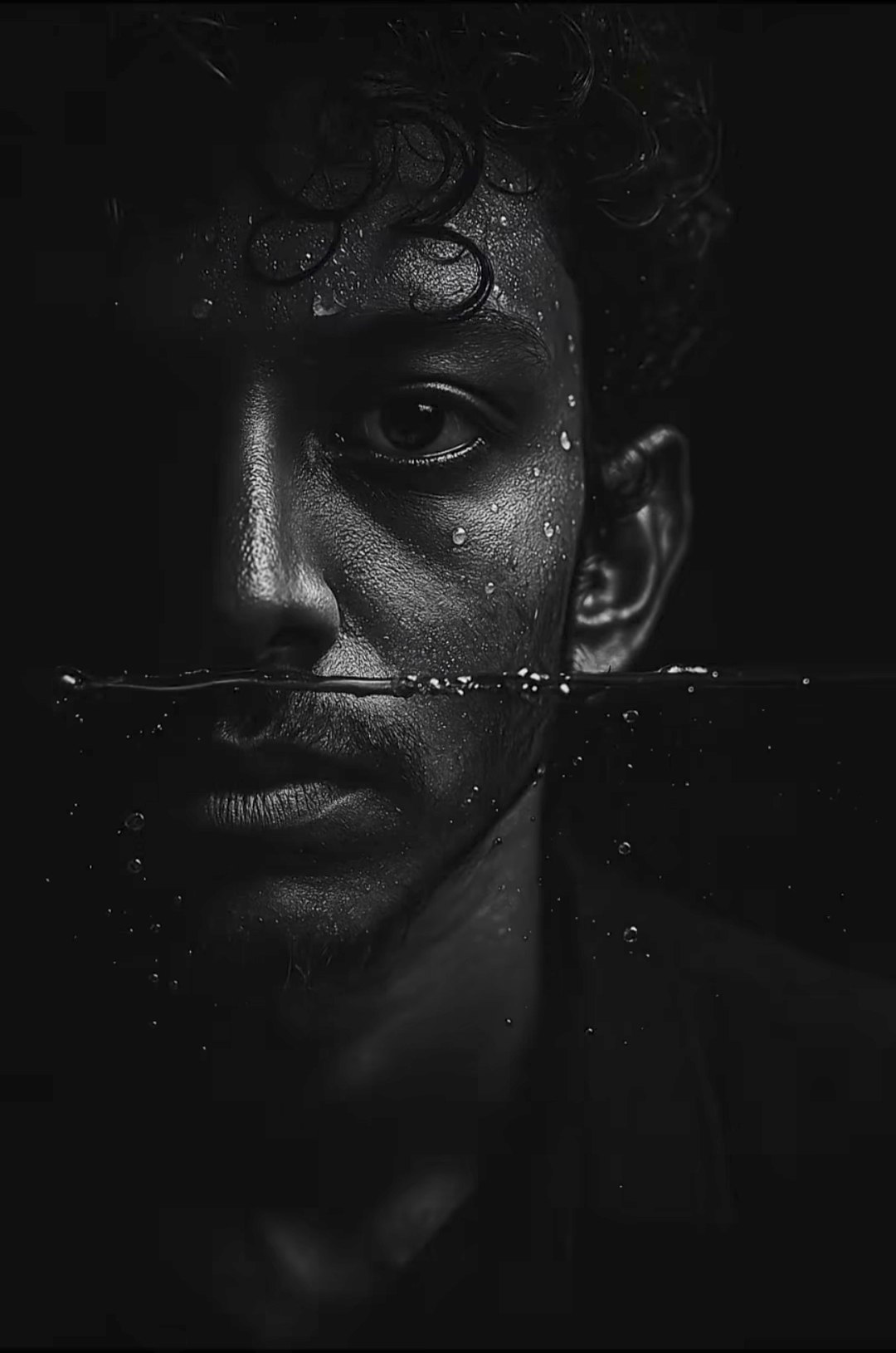 Cinematic Close-Up Portrait AI prompt – realistic cinematic photo editing image