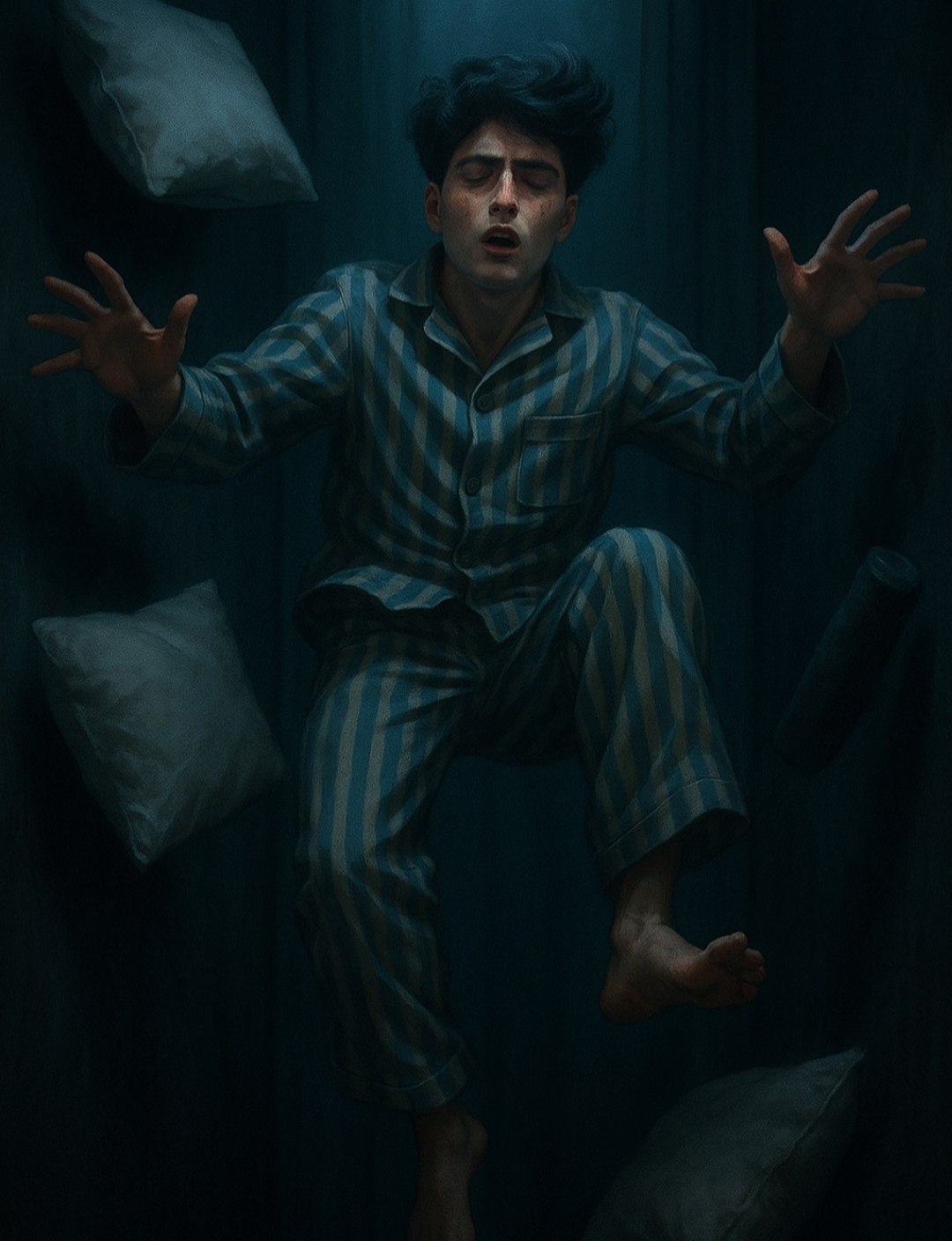Surreal Dream Corridor AI prompt – fantasy surreal photo editing image