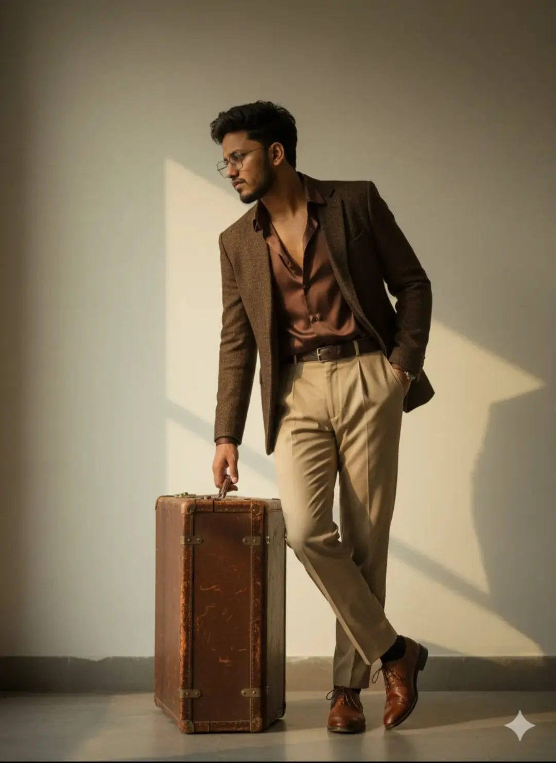 Blazer Aesthetic AI prompt – realistic fashion photo editing image