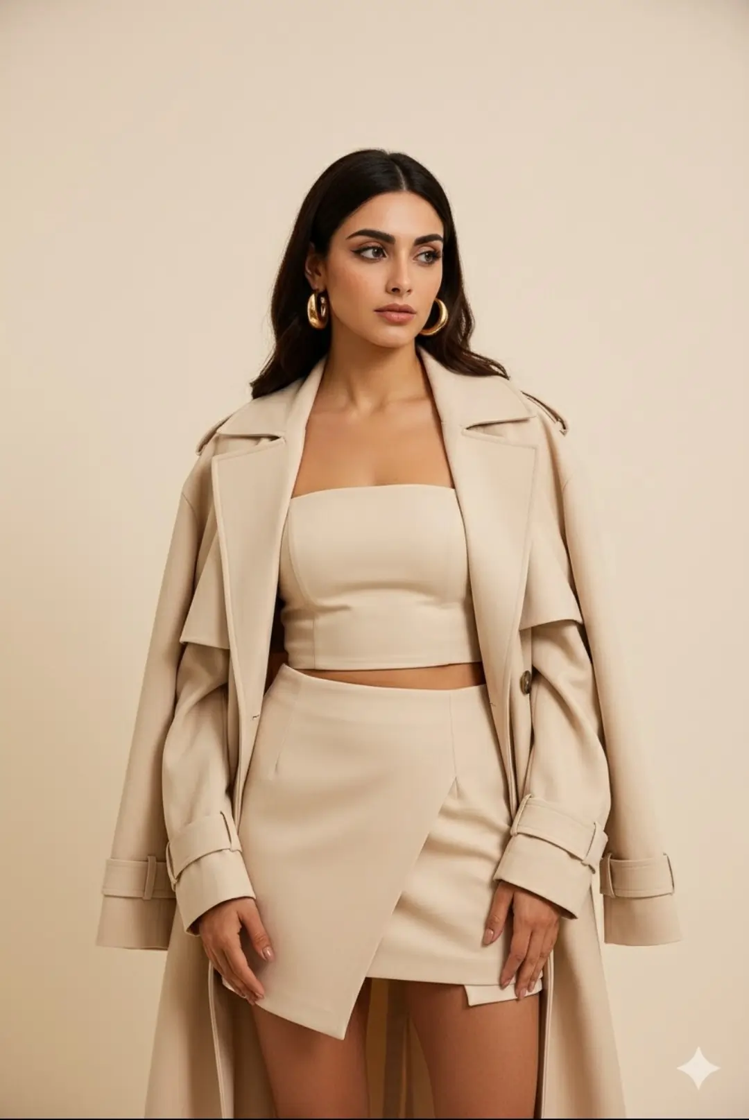Fashion Editorial AI prompt – realistic fashion photo editing image
